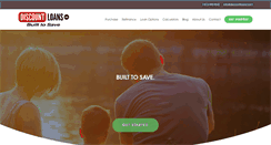 Desktop Screenshot of discountloans.com